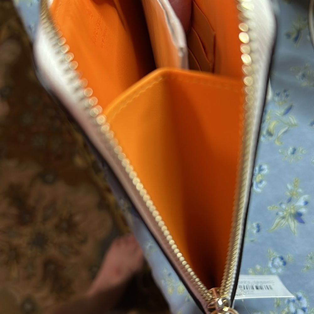 Kate Spade Staci Orange Slice Zip Wristlet NWT MSRP $139 - Picture 6 of 9